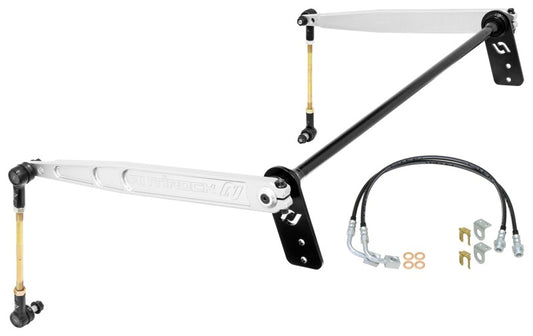 RockJock JK 4D Antirock Rear Sway Bar Kit (Billet Aluminum Arms, 1in bar)
