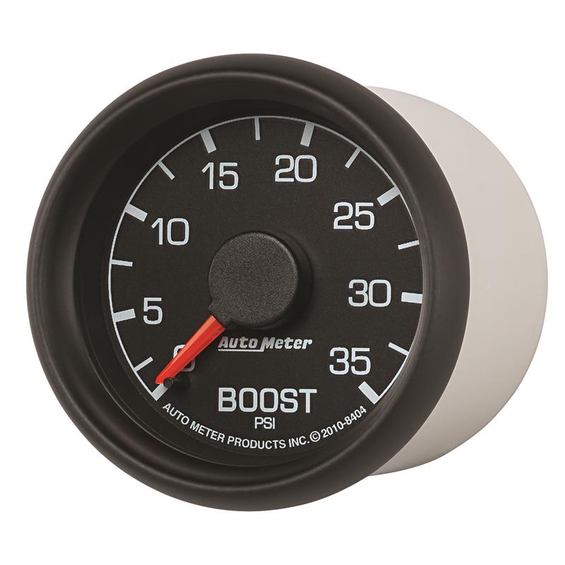 AutoMeter 8404 Factory Match 52.4mm Mechanical 0-35 PSI Boost Gauge for Ford