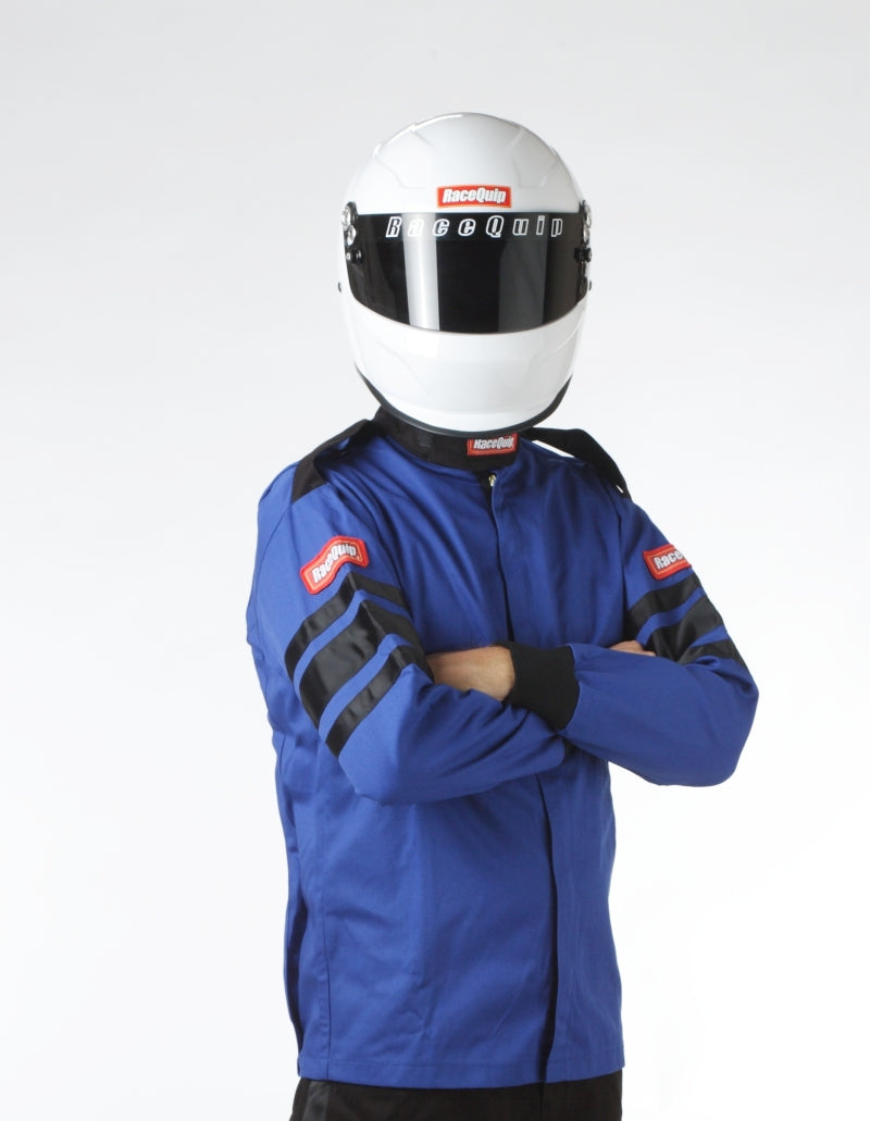 RaceQuip 111026 Blue SFI-1 1-Layer Jacket - XL