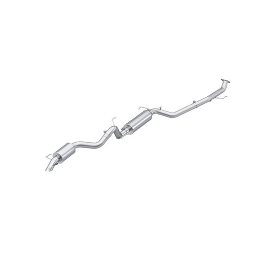 MBRP Toyota 4Runner 2.4L 3in Cat-Back Single Rear High-Clearance - AL