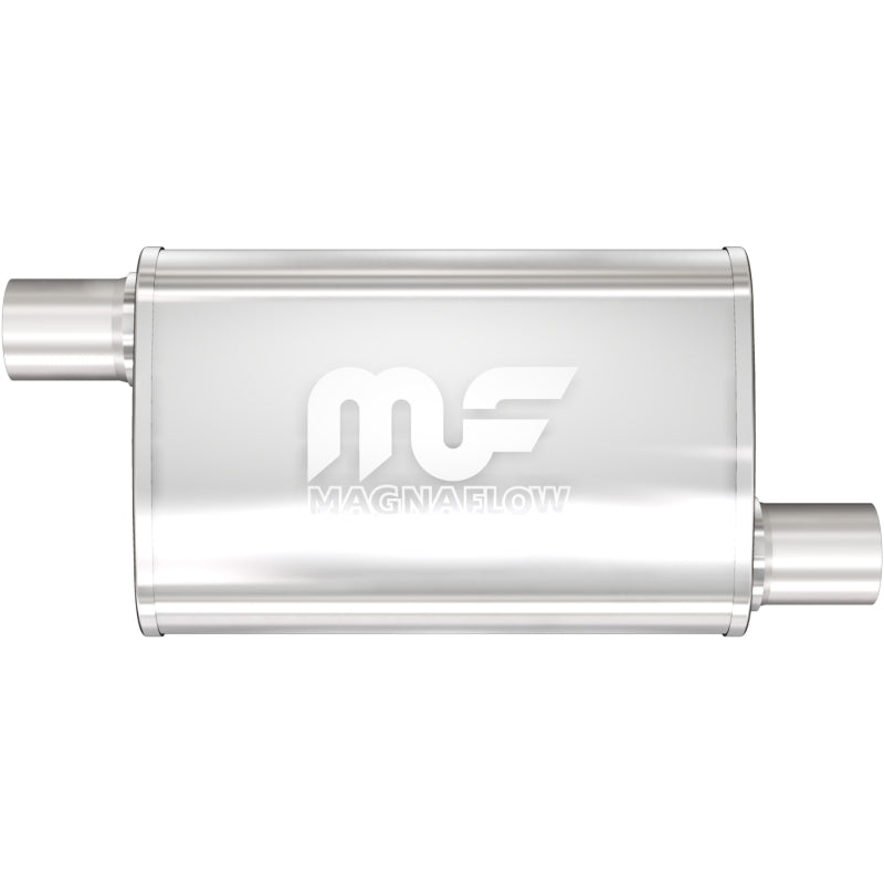 MagnaFlow 11236 Muffler Mag SS 14X4X9 2.5/2.5 O/O - #11236