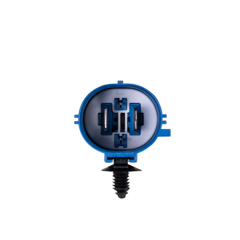 SPAL 30107087-PKG brushless fan connector, close-up of the plug on the fan