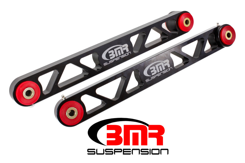 BMR 2005-2014 S197 Mustang Billet Aluminum Lower Control Arms (Polyurethane) - Black Anodized