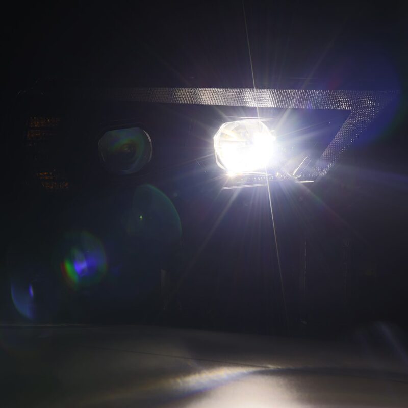 AlphaRex 880849 14-20 Toyota 4Runner LUXX LED Projector Headlights Black w/Activation Light/Sequential Signal/DRL