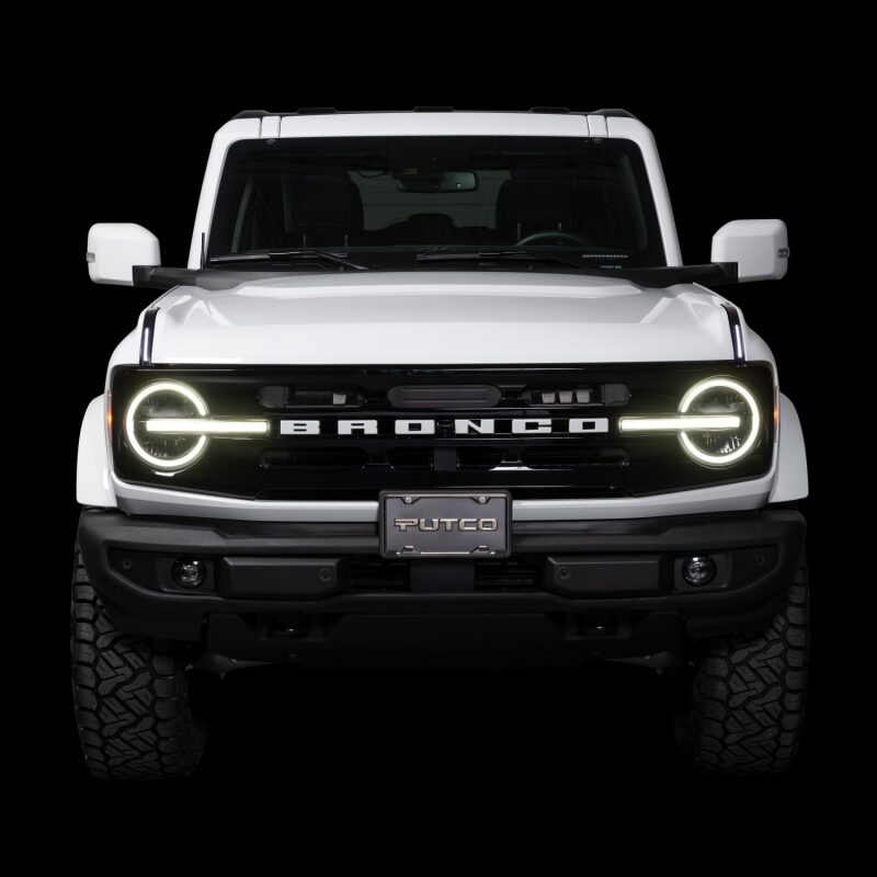 Putco for 2022-2024 Ford Bronco Luminix DRL LED Light Hood Limb Riser (Factory Hood Side Hinge Replacements)