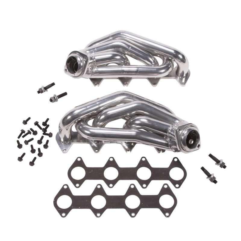 BBK Performance 16120 Shorty Headers 1-5/8 Silver Ceramic for 2005-2010 Ford Mustang GT 4.6L