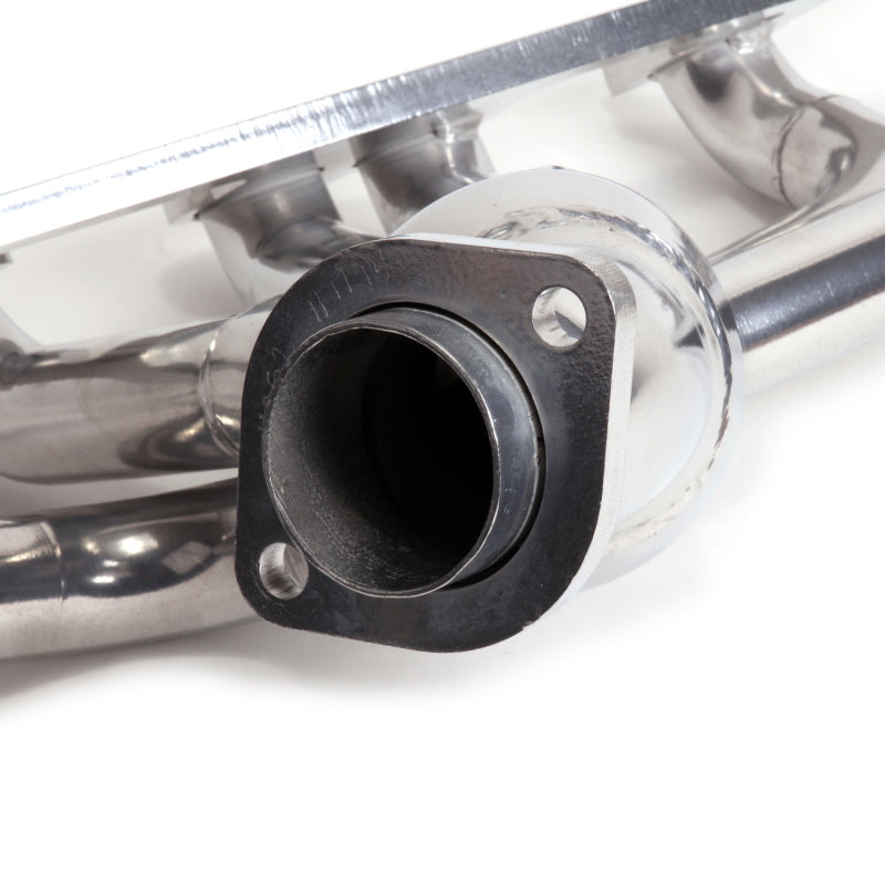 BBK Performance 40520 Shorty Tuned Length Header Silver Ceramic for 1991-1999 Jeep Cherokee / Grand Cherokee / Wrangler (4.0L)
