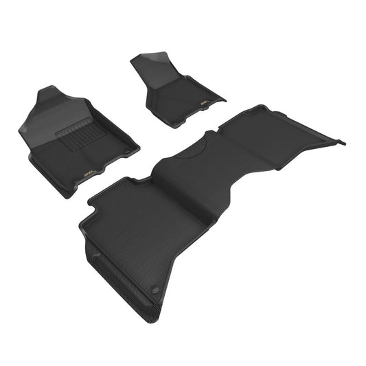 3D MAXpider Kagu Rear Floor Mats for 2019-2024 Ram 2500