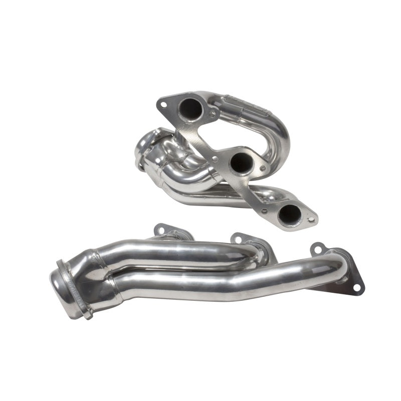 BBK Performance 40100 Shorty Tuned Length Headers 1-5/8 Silver Ceramic for 2005-2010 Ford Mustang V6 (4.0L)