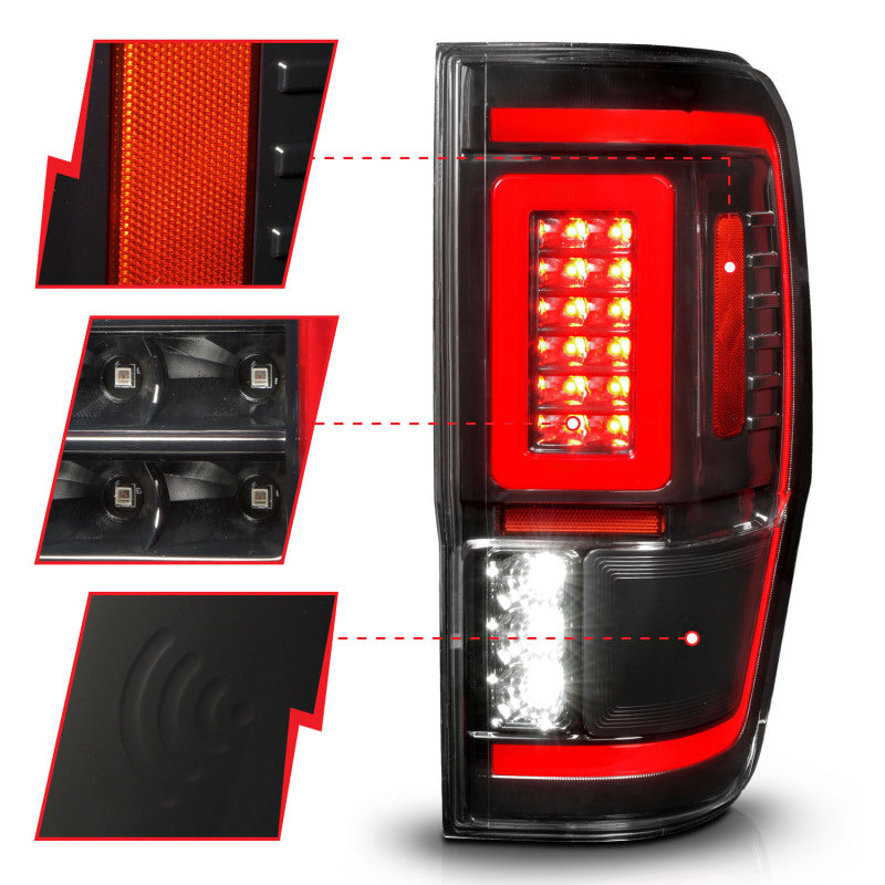 ANZO 2019-2023 Ford Ranger LED Taillights