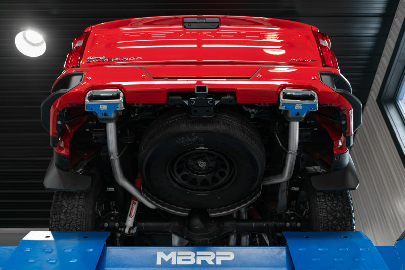 MBRP 19-Up Chevy Silverado 1500 6.2L 2.5in Catback Dual Rear Exit AL