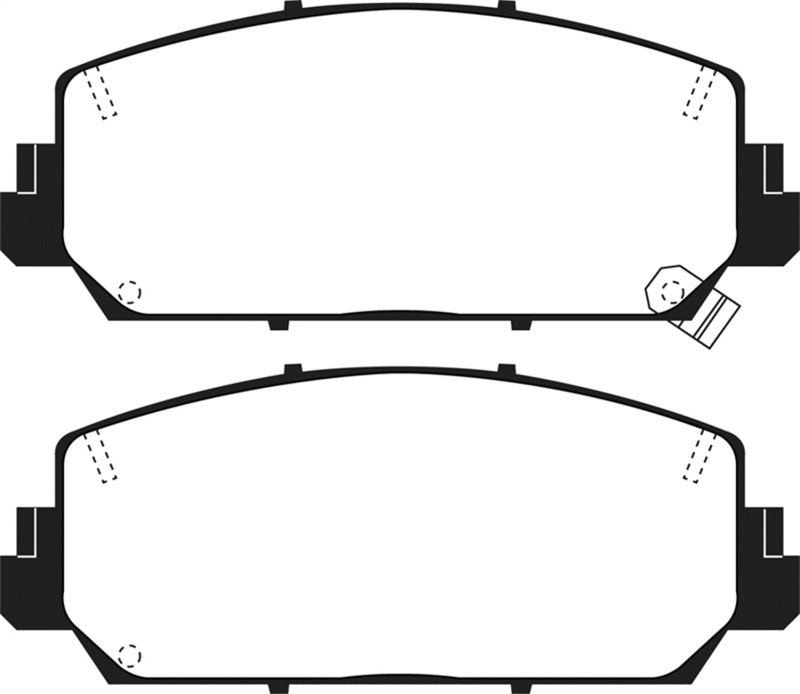 EBC 16+ Acura ILX 2.4 Redstuff Front Brake Pads DP33049C