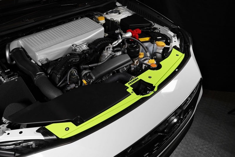 PERRIN 22-26 Subaru WRX Radiator Shroud - Neon Yellow