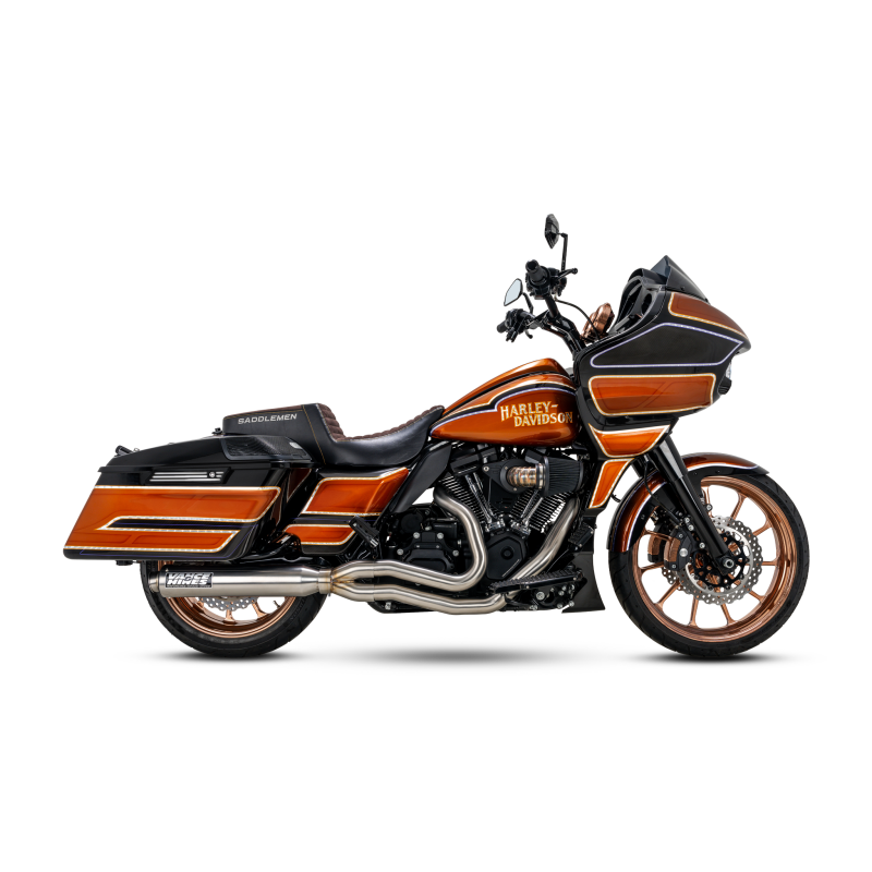 Vance & Hines 27345 Supersport 2-1 Exhaust Brushed for 2017-2026 Harley-Davidson Touring