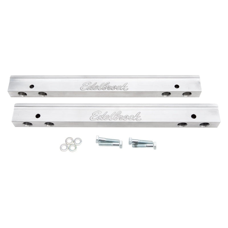 Edelbrock 3637 Pontiac Torker Fuel Rail Kit for Use with 50565