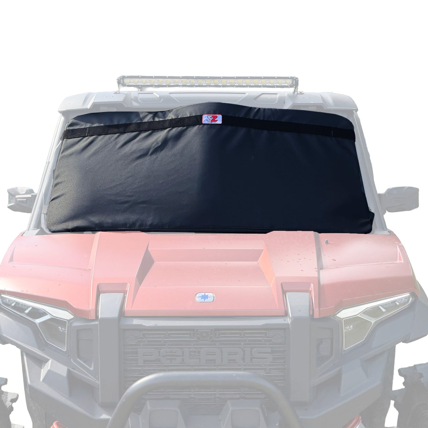 Seizmik 24+ Polaris Xpedition ADV/5 Windshield Protector - Black 66-10124
