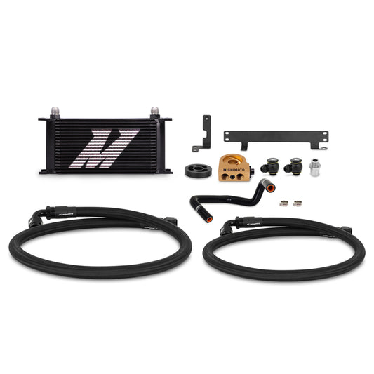 Mishimoto 2022+ Subaru WRX Thermostatic Oil Cooler Kit - Black - #MMOC-WRX-22TBK