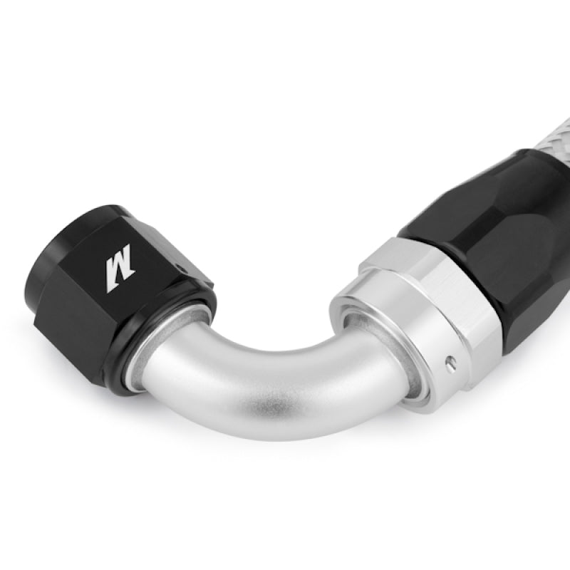 Mishimoto 3 Ft Stainless Steel Braided Hose w/ -10AN Fittings - #MMSBH-10-3
