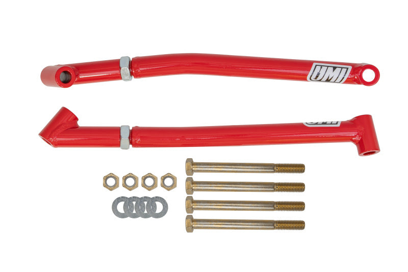 UMI Performance 4028-R Control Arm Reinforcements/Frame Braces Red