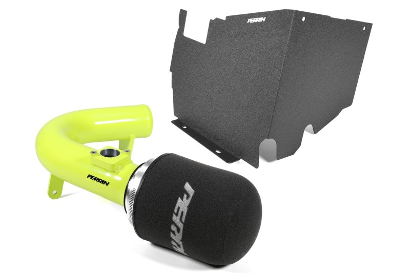 PERRIN 22-26 Subaru WRX Cold Air Intake w/Heatshield - Neon Yellow
