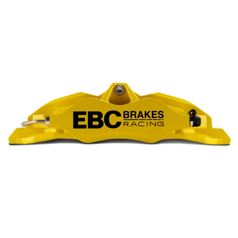 EBC Racing 12-21 Subaru BRZ/Toyota GT86 Yellow Apollo-4 Calipers 330mm Rotors Front Big Brake Kit BBK031YEL-1