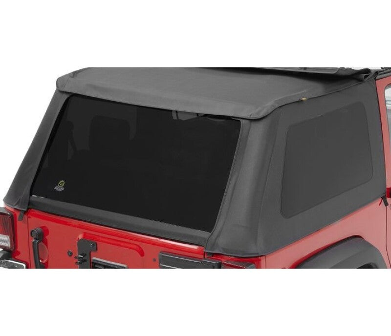Bestop 07-18 Jeep Wrangler JK 2-Door Window Set (Black Diamond)