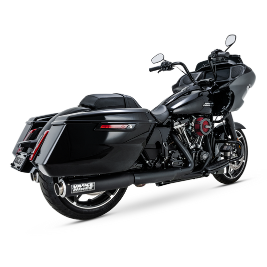 Vance & Hines 46721 Supersport Slip-On Black for 2017-2026 Harley-Davidson Touring