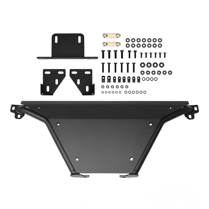 Westin 58-71015 Outlaw Bumper Skid Plate for 2015-2020 Ford F-150 Textured Black