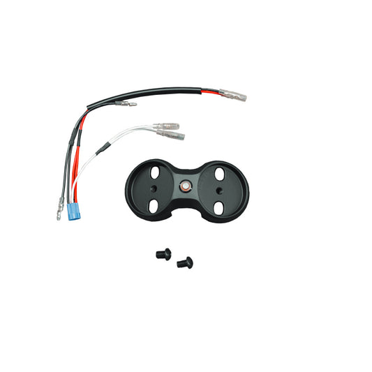 KC HiLiTES Dual Cyclone Dome Light Mount for Roll Cages