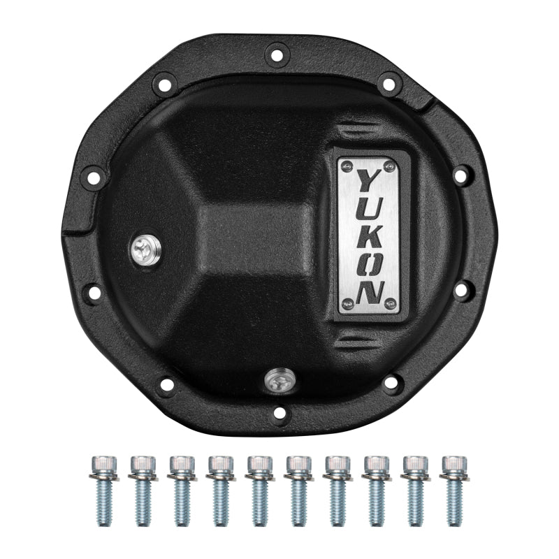 Yukon Gear & Axle YHCC-GM8.5-S Hardcore Diff Cover for 8.5inch GM Rear with 5/16inch Cover Bolts