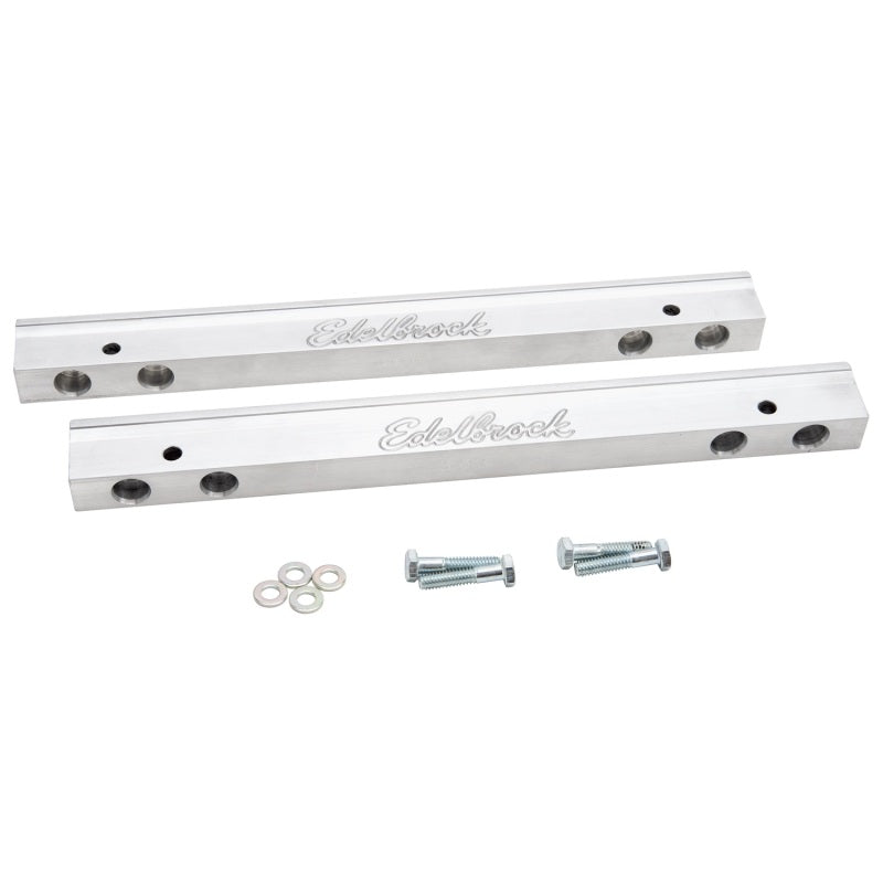 Edelbrock 3637 Pontiac Torker Fuel Rail Kit for Use with 50565