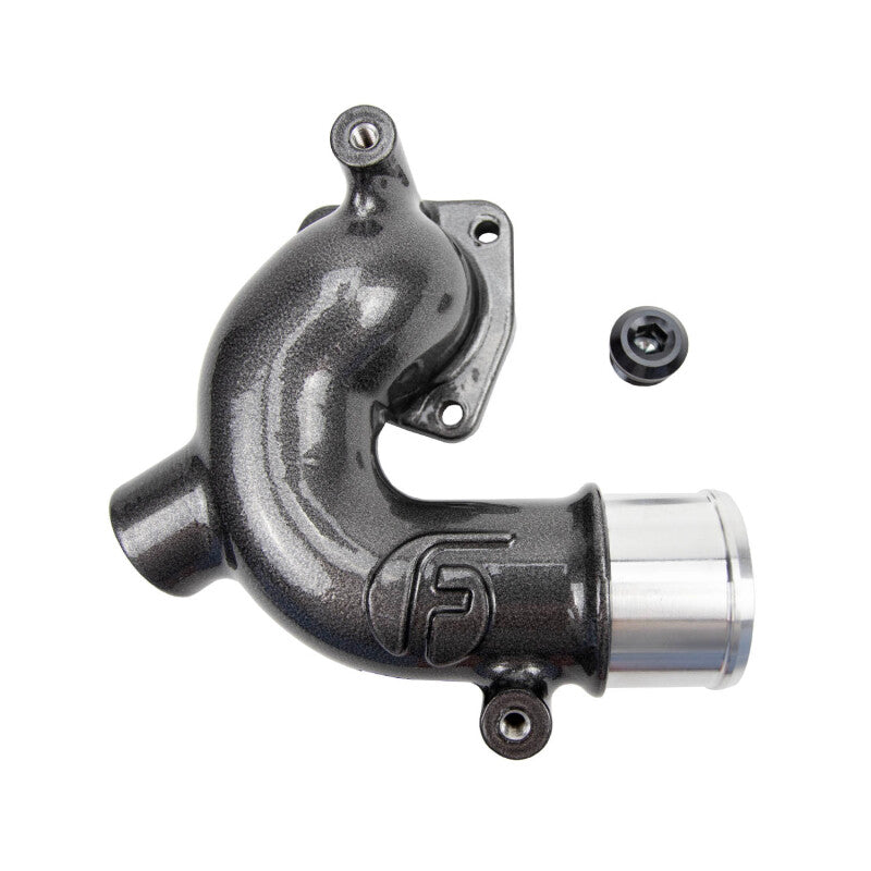 Wehrli Custom Fabrication WCF100157-BR WCFab x Fleece Thermostat Housing Bengal Red for 1998-2018 Dodge Ram / Ram 2500 / 3500 Cummins
