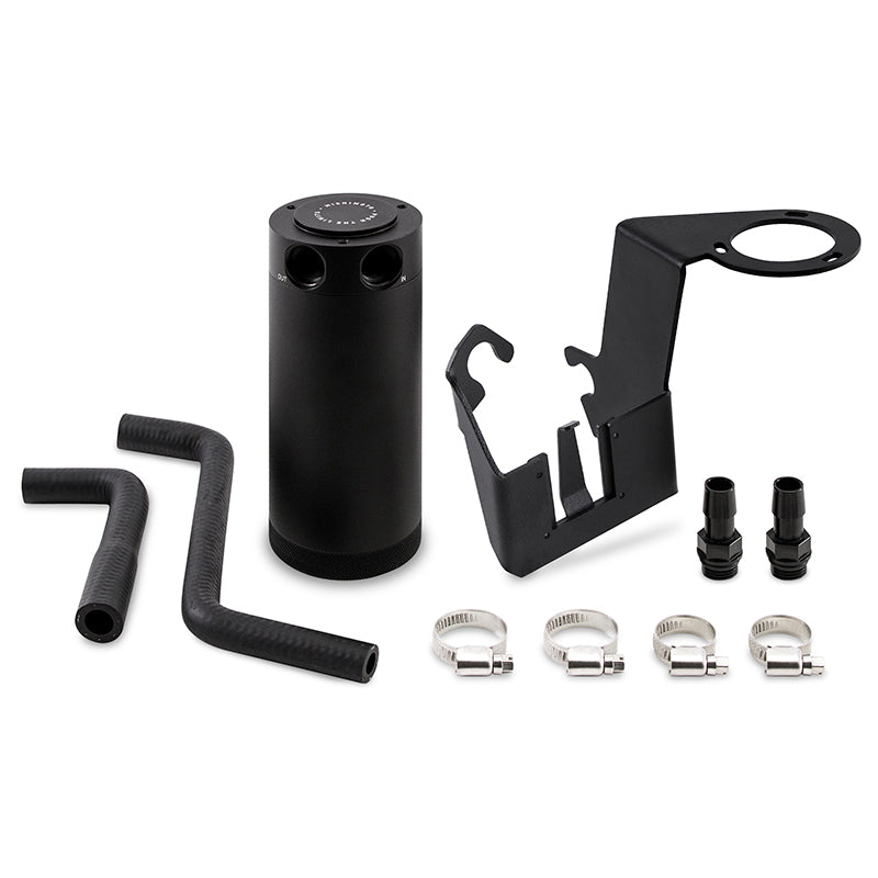 Mishimoto 03-06 Nissan 350Z / 04-07 Infiniti G35 VQ35DE PCV-Side Direct Fit Baffled Catch Can Kit - #MMBCC-350Z-03PBE