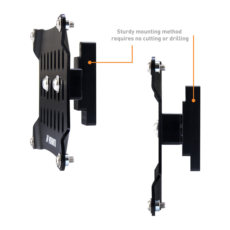 Mishimoto 24+ Ford Mustang 2.3L EcoBoost License Plate Relocation Kit - #MMLP-MUS4-24