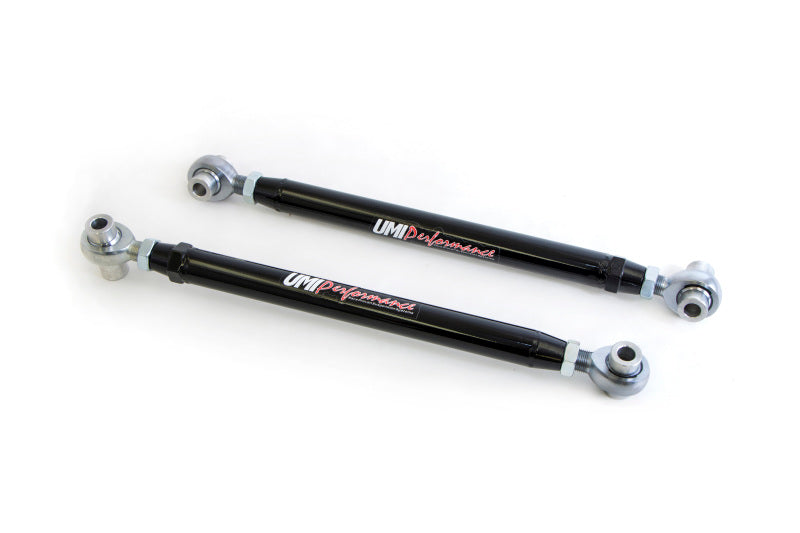 UMI Performance 1037CM-B Double Adjustable Lower Control Arms Chrome Moly Black