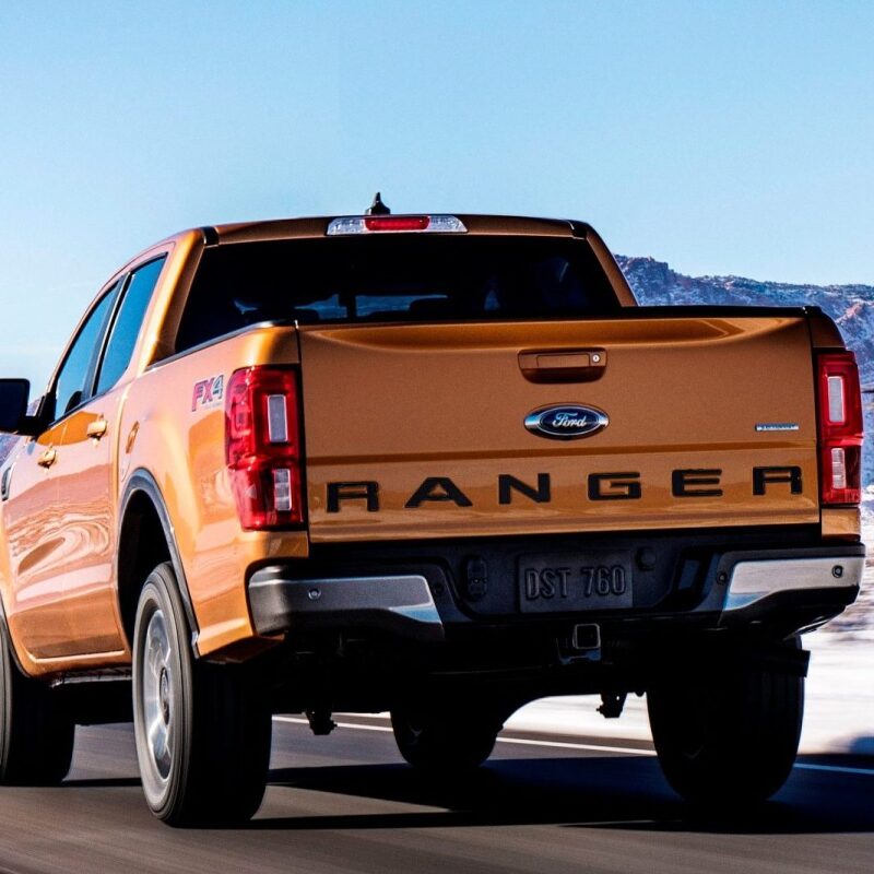 Putco for 2019-2020 Ford Ranger - Black Platinum Tailgate Letters RANGER