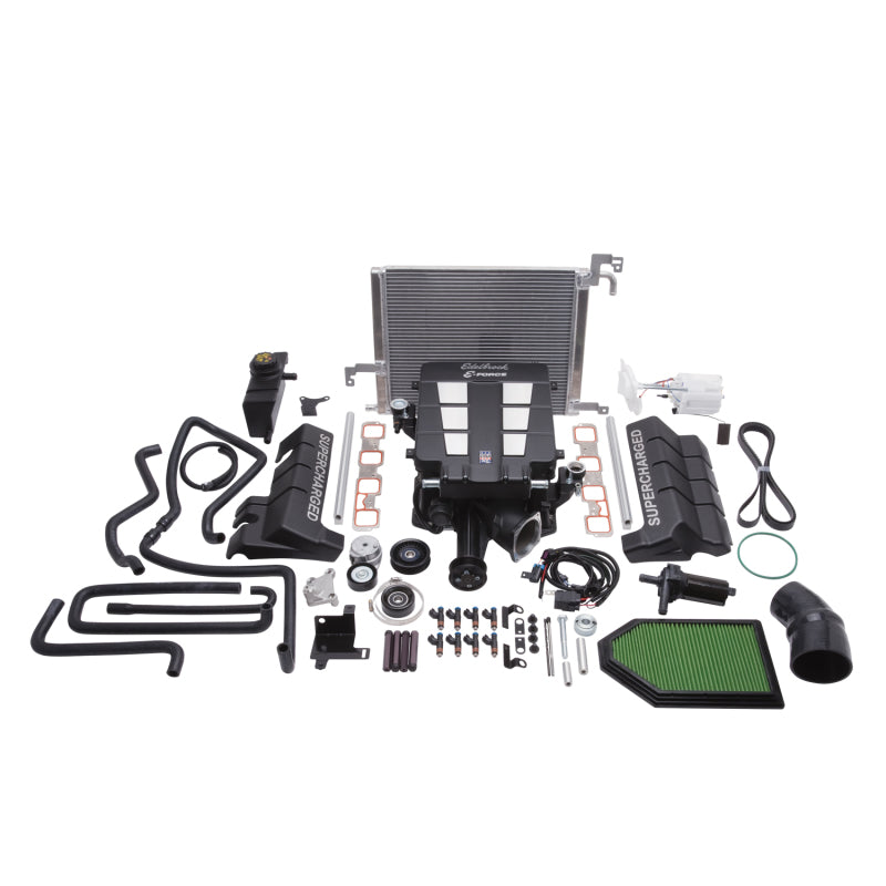 Edelbrock 1534 Supercharger Stage 1 - Street Kit 2011-2014 Chrysler Lx and Lc 5.7L Hemi with Tuner