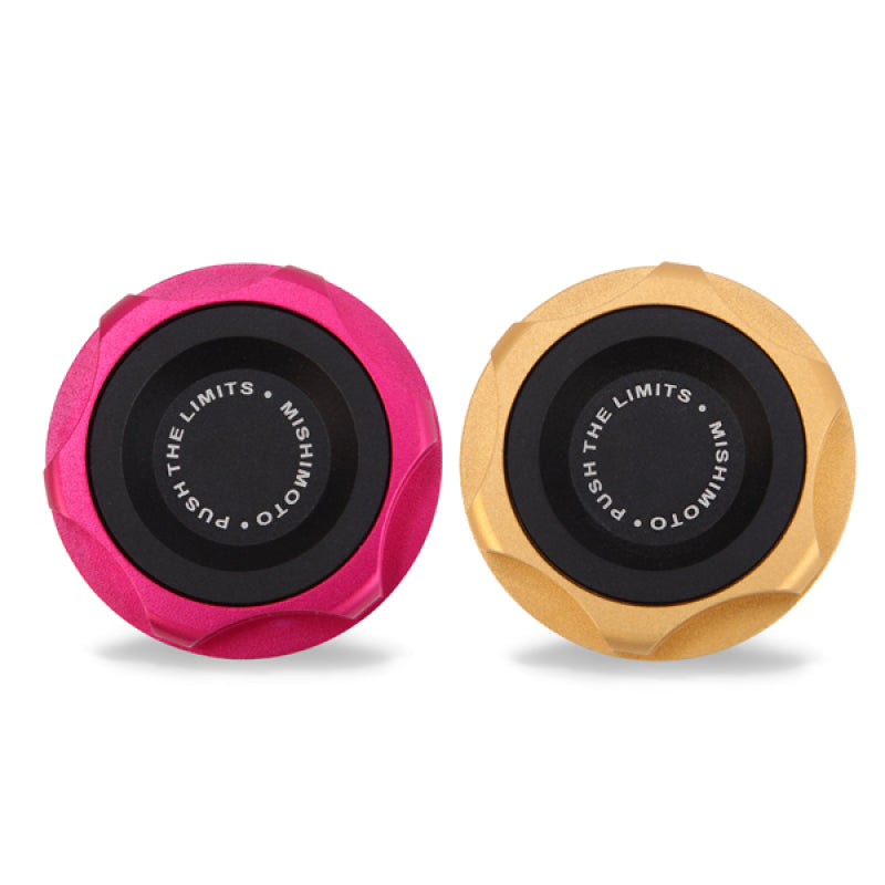 Mishimoto Subaru Oil FIller Cap - Gold - #MMOFC-SUB-GD