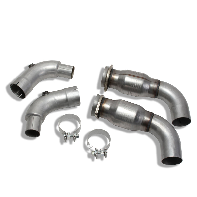 BBK Performance 1816 Short Mid Pipe with Catalytic Converters (3 in) for 2015-2023 Ford Mustang GT 5.0L