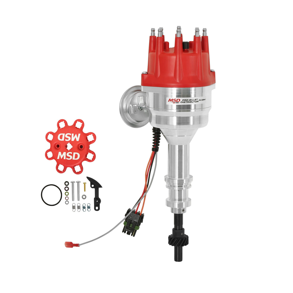 MSD 83541 for Ford 351W Ready-To-Run Pro-Billet Distributor Steel Gear