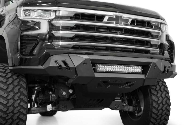 Addictive Desert Designs for 2022+ Chevrolet Silverado 1500 Black Label Front Bumper