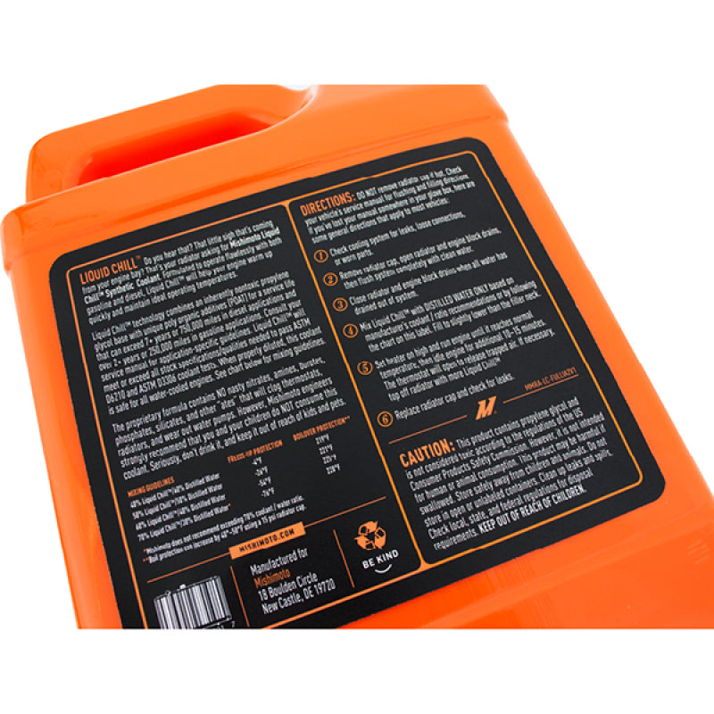 Mishimoto Liquid Chill Synthetic Engine Coolant - Full Strength - #MMRA-LC-FULLF