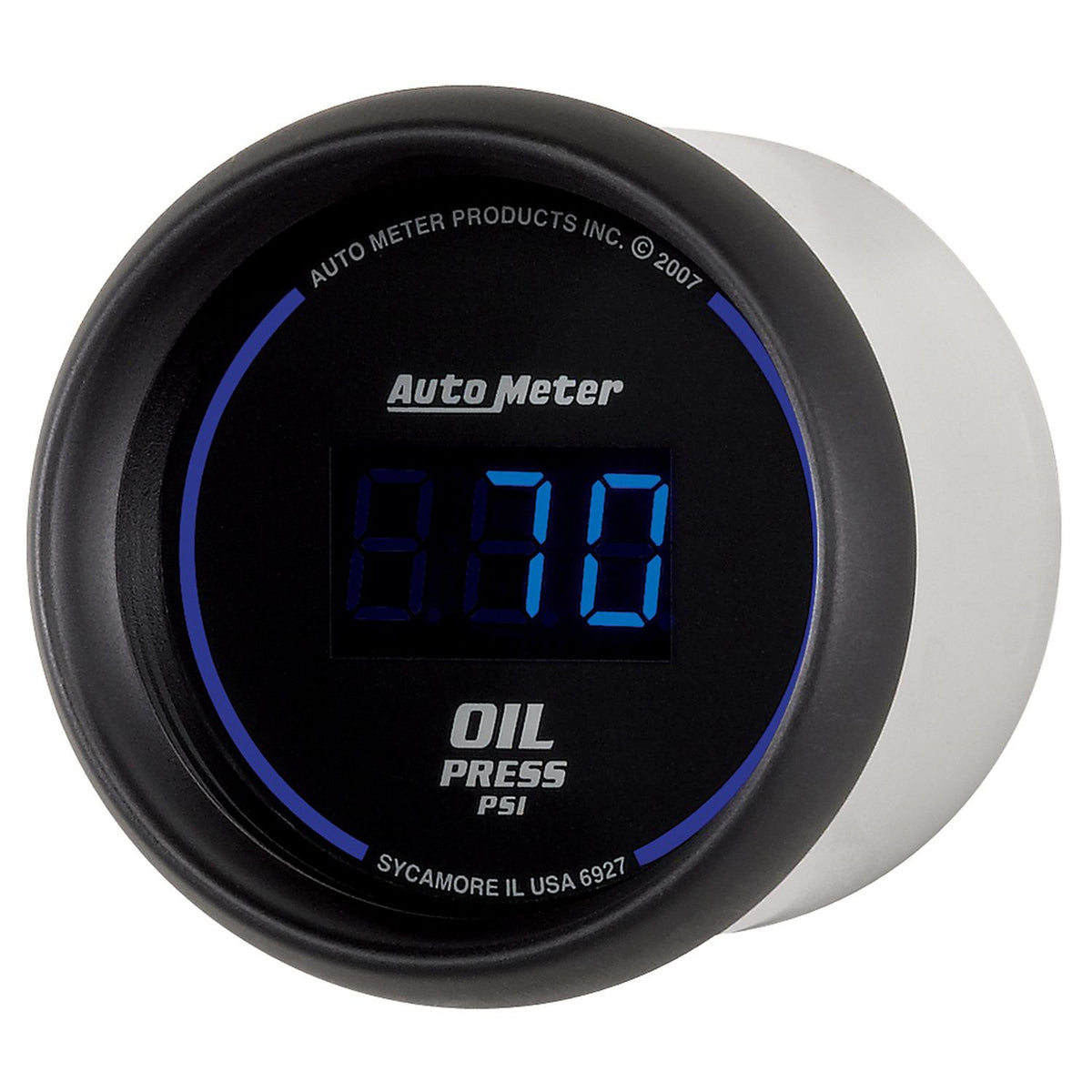 AutoMeter 6927 Cobalt Digital 52.4mm Black 0-100psi Oil Pressure Gauge