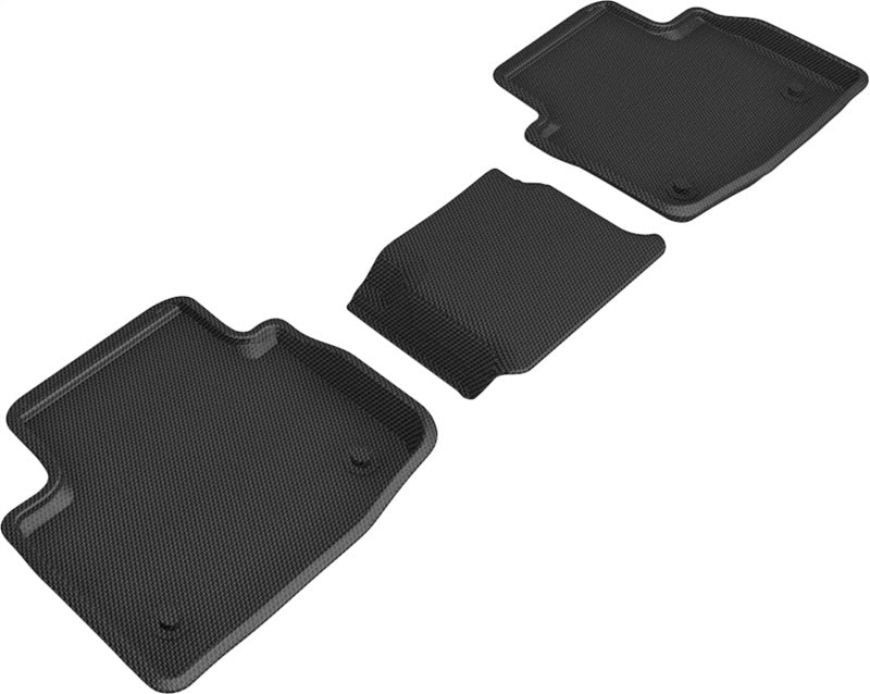 3D MAXpider Kagu Rear Floor Mats for 2019-2024 Jaguar I-Pace