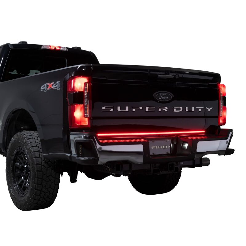 Putco for 2023-2024 Ford Super Duty F-250 60In Direct Fit Blade Kit Tailgate Bars with LED Taillamps