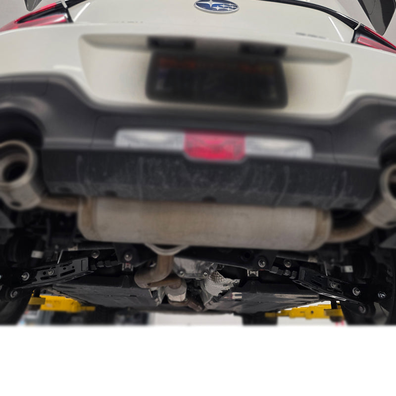 BLOX Racing Racing Rear Lower Control Arms - Blk (Toyota 86 / Scion FRS / Subaru BRZ / WRX / STi) V2 BXSS-50010-BK-V2