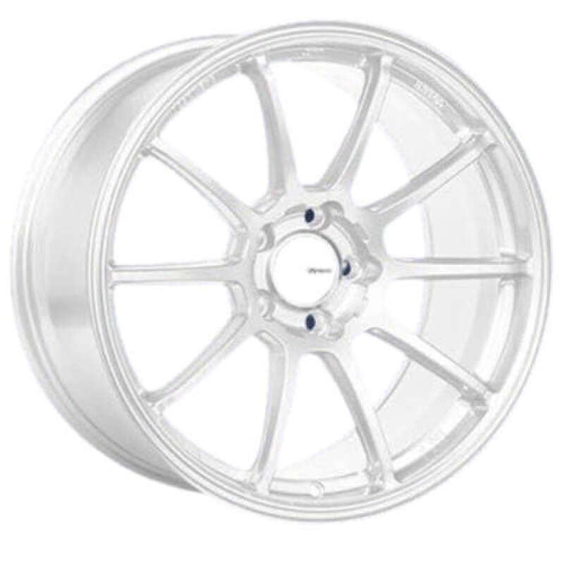 Enkei TRIUMPH 18x9.5 5x114.3 38mm Offset Vanquish White Wheel