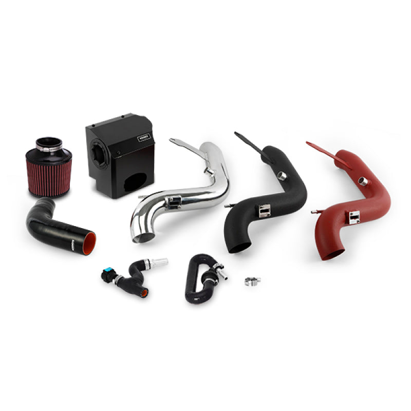 Mishimoto 2016 Ford Fiesta ST 1.6L Performance Air Intake Kit - Wrinkle Black - #MMAI-FIST-16WBK