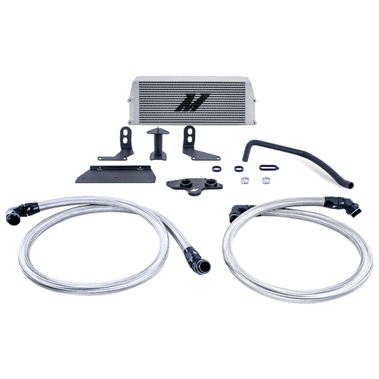 Mishimoto 11-19 Ford 6.7L Powerstroke Performance Oil Cooler Kit - Silver - #MMOC-F2D-11KSL