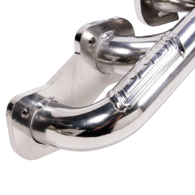 BBK Performance 16150 Shorty Headers 1-5/8 Silver Ceramic for 1996-2004 Ford Mustang GT 4.6L
